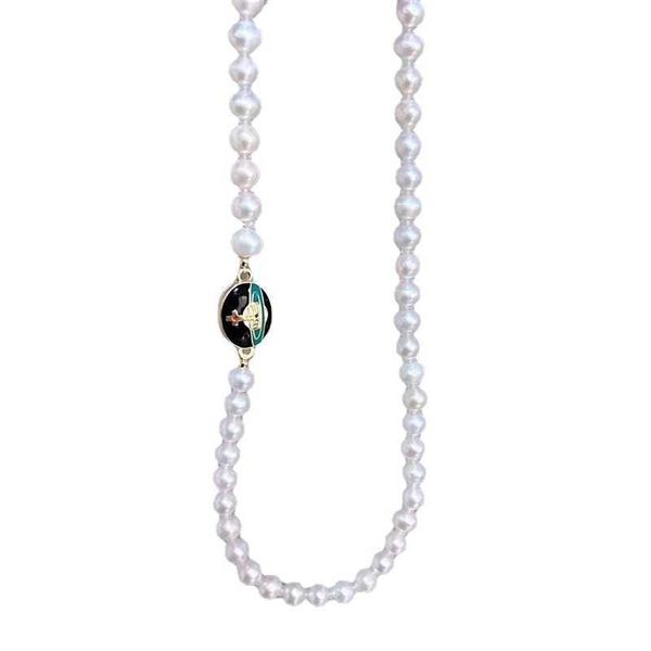 diy accessories s925 silver empress dowager saturn design enamel craft magnetic pearl necklace bracelet buckle
diy accessories s925 silver empress dowager saturn design enamel craft magnetic pearl necklace bracelet buckle