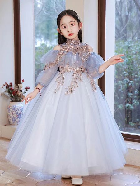 blue princess flower girl dresses for wedding sequined ball gown tulle elegant lilttle kids birthday pageant party gowns arabic 3d floral gi, White;blue
blue princess flower girl dresses for wedding sequined ball gown tulle elegant lilttle kids birthday pageant party gowns arabic 3d floral gi, White;blue