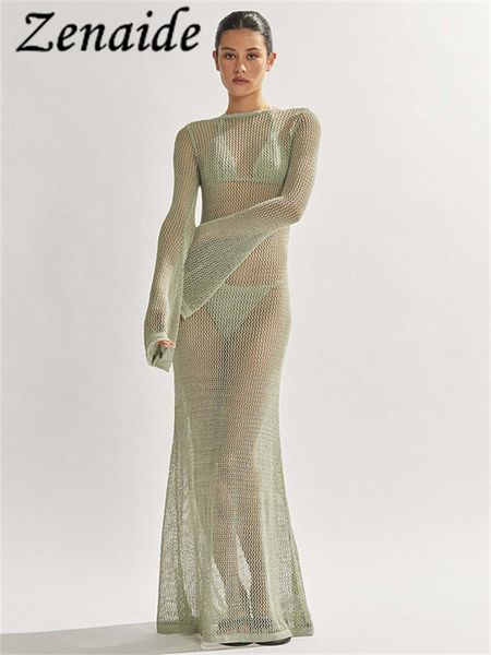 casual dresses zenaide summer long sleeve see through beach vacation dress knitted maxi backless bodycon women 230426, Black;gray
casual dresses zenaide summer long sleeve see through beach vacation dress knitted maxi backless bodycon women 230426, Black;gray