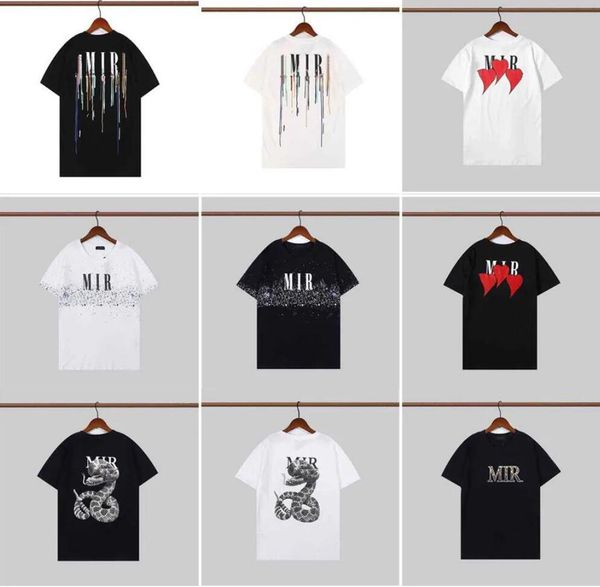mens t shirts printed amiiri designer fashion womens t-shirt cotton casual tees short sleeve luxury graphic tee streetwear tshirts v4, White;black
mens t shirts printed amiiri designer fashion womens t-shirt cotton casual tees short sleeve luxury graphic tee streetwear tshirts v4, White;black