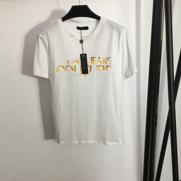 23ss tee womens t-shirt womens designer clothing round neck pure cotton new simple monogram print casual short sleeve t-shirt women clothes, White
23ss tee womens t-shirt womens designer clothing round neck pure cotton new simple monogram print casual short sleeve t-shirt women clothes, White