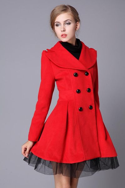 raincoats gorgeous elegant slim doublebreasted wool coat new autumn winter coat women woolen coat lapel women windbreaker midlength coat, Black
raincoats gorgeous elegant slim doublebreasted wool coat new autumn winter coat women woolen coat lapel women windbreaker midlength coat, Black