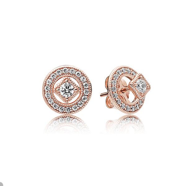 rose gold vintage circle stud earrings for pandora 100% 925 silver wedding earring set for women sisters gift luxury crystal diamond earring, Golden;silver
rose gold vintage circle stud earrings for pandora 100% 925 silver wedding earring set for women sisters gift luxury crystal diamond earring, Golden;silver