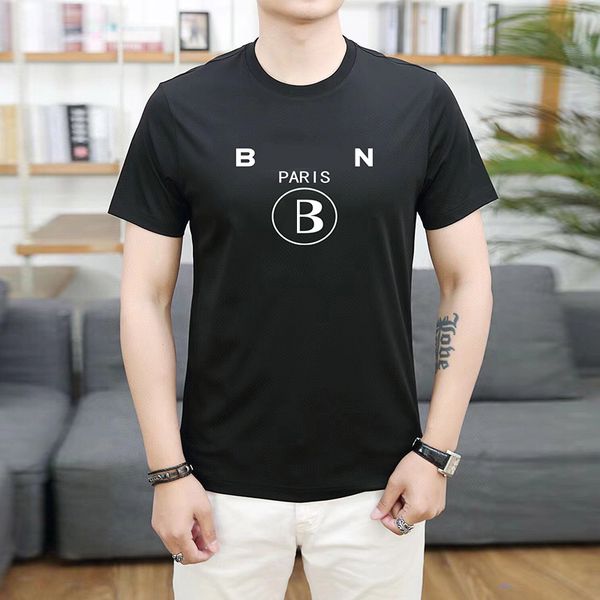 men's new t-shirt designer short-sleeved fashion tees casual luxury pure cotton sweat-absorbing breathable letter printing couple outfi, White;black
men's new t-shirt designer short-sleeved fashion tees casual luxury pure cotton sweat-absorbing breathable letter printing couple outfi, White;black