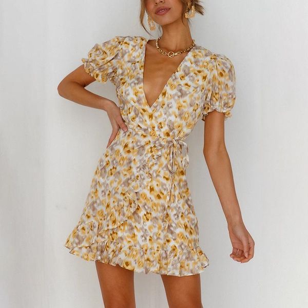 dresses fashion floral printed mini dress women casual v neck butterly short sleeve a line dresses female beach wrap sundress, Black;gray
dresses fashion floral printed mini dress women casual v neck butterly short sleeve a line dresses female beach wrap sundress, Black;gray