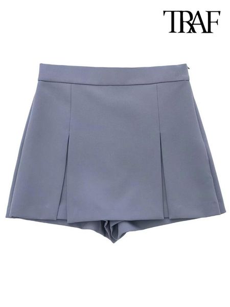 shorts traf women fashion front box pleat shorts skorts vintage high waist side zipper female skort mujer, White;black
shorts traf women fashion front box pleat shorts skorts vintage high waist side zipper female skort mujer, White;black