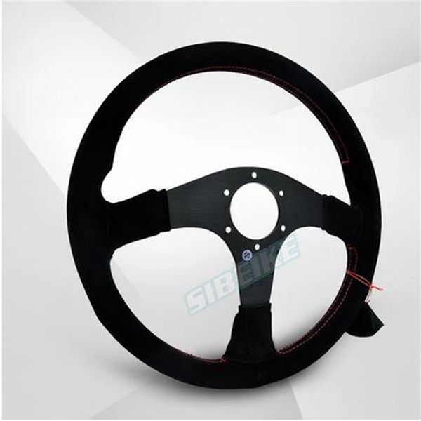 jdm mugen suede leather steering wheel 14inch red parallel stitch black spoke steering wheel
jdm mugen suede leather steering wheel 14inch red parallel stitch black spoke steering wheel
