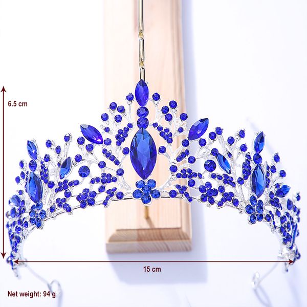 ts-0179 european wedding crown vintage alloy diamond bridal crown baroque princess crown dress accessories, Silver
ts-0179 european wedding crown vintage alloy diamond bridal crown baroque princess crown dress accessories, Silver