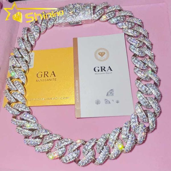fine jewelry factory outlet hip hop jewelry iced out moissanite diamond cuban link, Silver
fine jewelry factory outlet hip hop jewelry iced out moissanite diamond cuban link, Silver