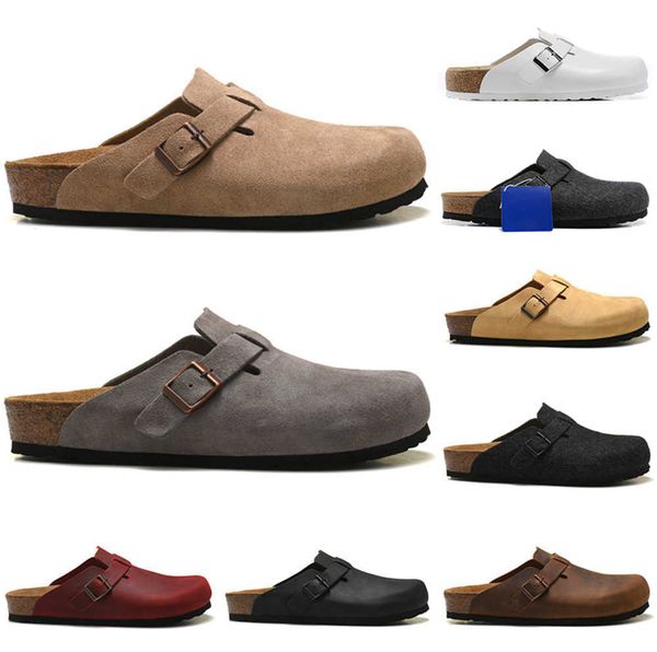 sandals birks boston clog sandals designer slipper slippers clogs mens slides sliders luxury platform pantoufle mules flat flip flop womens, Black 
sandals birks boston clog sandals designer slipper slippers clogs mens slides sliders luxury platform pantoufle mules flat flip flop womens, Black