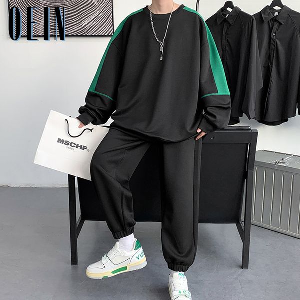 men's tracksuits casual mens tracksuits side striped spring men's sportswear sets o neck hoodies sweatpants male streetwear 2 piec, Gray
men's tracksuits casual mens tracksuits side striped spring men's sportswear sets o neck hoodies sweatpants male streetwear 2 piec, Gray