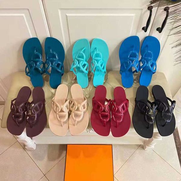 2022 designer egerie sandal women chain slides summer rubber big head slides fashion beach shoes flat slippers casual shoes with box 353, Black
2022 designer egerie sandal women chain slides summer rubber big head slides fashion beach shoes flat slippers casual shoes with box 353, Black