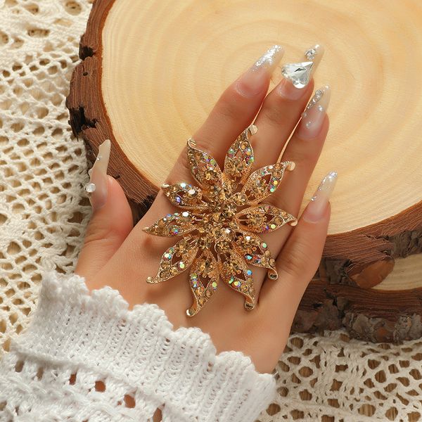 wedding rings cincin bunga mutiara kristal berlebihan temperamen baru untuk wanita kepribadian pengantin terbuka matahari emas besar pesta a, Slivery;golden
wedding rings cincin bunga mutiara kristal berlebihan temperamen baru untuk wanita kepribadian pengantin terbuka matahari emas besar pesta a, Slivery;golden