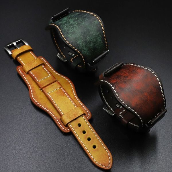 watch bands onthelevel leather cuff band 22mm 24mm strap with mat wrist protection yellow red band 230426, Black;brown
watch bands onthelevel leather cuff band 22mm 24mm strap with mat wrist protection yellow red band 230426, Black;brown