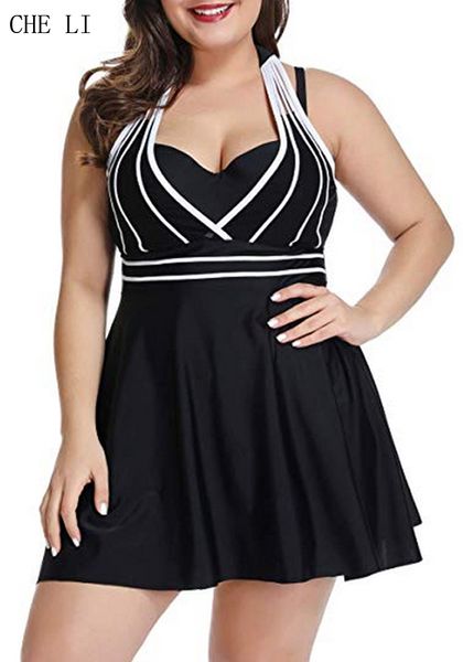 women's plus size tracksuits swimwear 5xl high waist twopiece bikini set halter neck strap up summer clothes outfits woman swimsuit 230, Black
women's plus size tracksuits swimwear 5xl high waist twopiece bikini set halter neck strap up summer clothes outfits woman swimsuit 230, Black