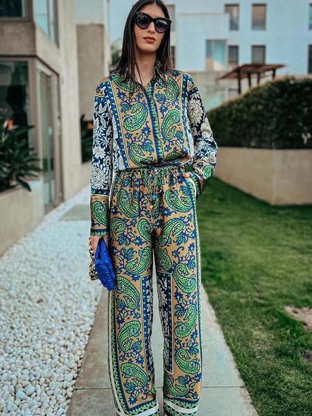 pants klkxmyt traf set woman 2 pieces traf 2022 fashion printed shirt casual long sleeve women pants sets ladies pajamas suit, White
pants klkxmyt traf set woman 2 pieces traf 2022 fashion printed shirt casual long sleeve women pants sets ladies pajamas suit, White