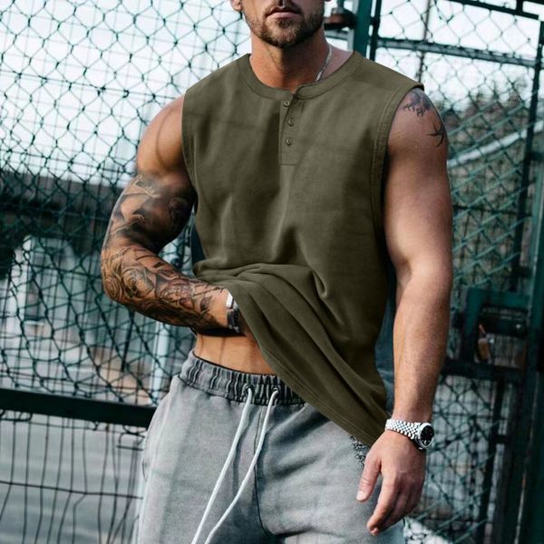 men' tank fashion cotton sleeveless casual tshirt gym bodybuilding 230427, White;black
men' tank fashion cotton sleeveless casual tshirt gym bodybuilding 230427, White;black