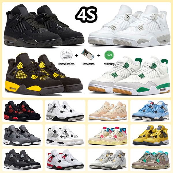 4 pine green basketball shoes black cat 4s red thunder white oreo white cement military black bordeaux university blue sports sneakers for m
4 pine green basketball shoes black cat 4s red thunder white oreo white cement military black bordeaux university blue sports sneakers for m