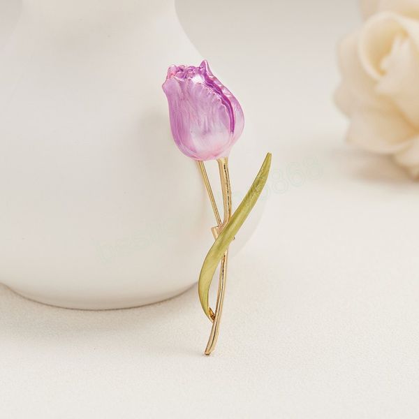 women elegant tulip flowers brooches ladies alloy flower brooch suit clothes lapel pins clothes accessories party jewelry gifts, Gray
women elegant tulip flowers brooches ladies alloy flower brooch suit clothes lapel pins clothes accessories party jewelry gifts, Gray