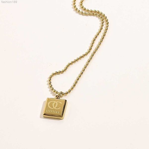 never fading 14k gold plated luxury brand designer pendants necklaces stainless steel c letter choker pendant necklace beads chain jewelry a, Silver
never fading 14k gold plated luxury brand designer pendants necklaces stainless steel c letter choker pendant necklace beads chain jewelry a, Silver