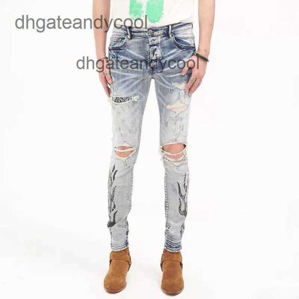 ch 2023 brand street washing jeans high designer tide jean mens water pant used blue cow hole sticker flame cashew flower print slim fitting
ch 2023 brand street washing jeans high designer tide jean mens water pant used blue cow hole sticker flame cashew flower print slim fitting