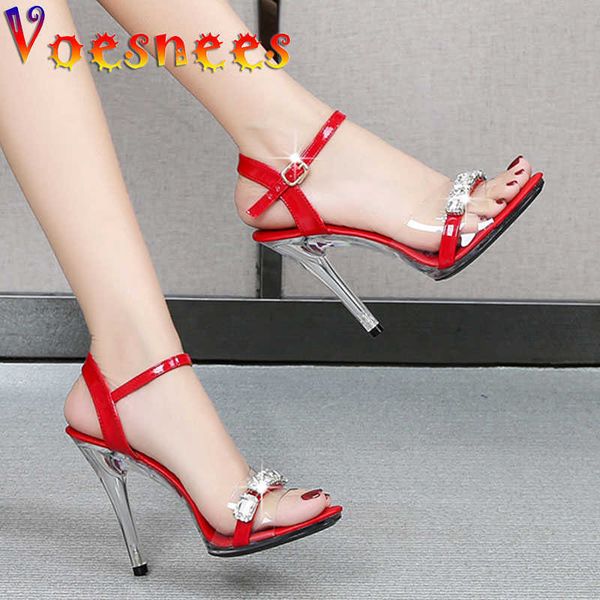 sandals women shoes 2022 summer new candy color open toe sandals 11cm shining diamond stiletto shoes female transparent high heels j230428, Black
sandals women shoes 2022 summer new candy color open toe sandals 11cm shining diamond stiletto shoes female transparent high heels j230428, Black