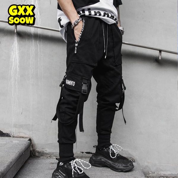 pants hip hop joggers pants men ribbons cargo trousers track tactical casual fashion elastic waist streetwear pant men clothes, Black
pants hip hop joggers pants men ribbons cargo trousers track tactical casual fashion elastic waist streetwear pant men clothes, Black