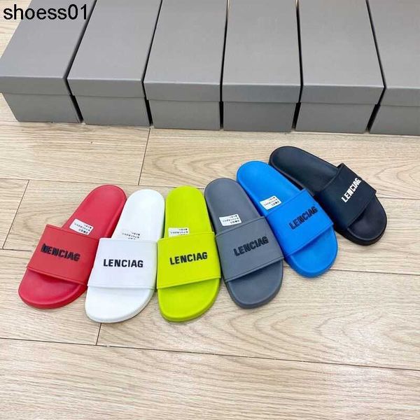 2023 summer balencigas slippers women's leather inner non slip flat slippers letter lovers casual beach shoes, Black
2023 summer balencigas slippers women's leather inner non slip flat slippers letter lovers casual beach shoes, Black