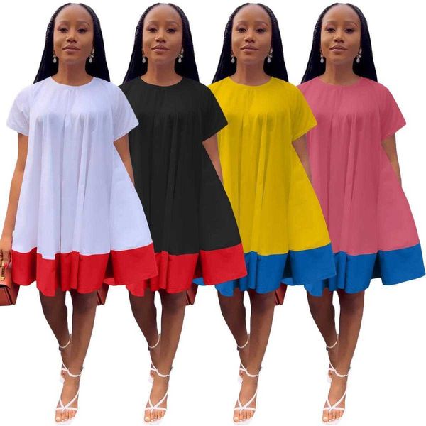 womens clothing casual dresses spring and summer short sleeve round neck, Black;gray
womens clothing casual dresses spring and summer short sleeve round neck, Black;gray