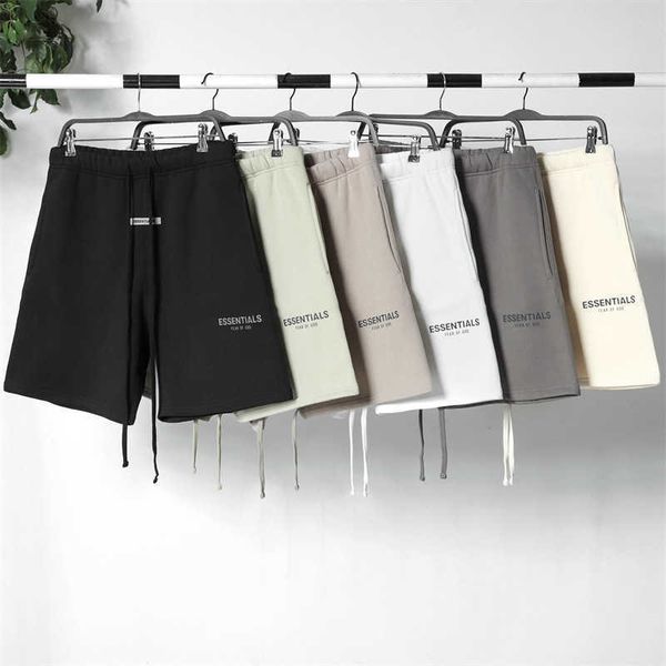 men's and women's new shorts fashion high street brand ess double thread cotton casual sports pants couple versatile capris ukhu, White;black
men's and women's new shorts fashion high street brand ess double thread cotton casual sports pants couple versatile capris ukhu, White;black