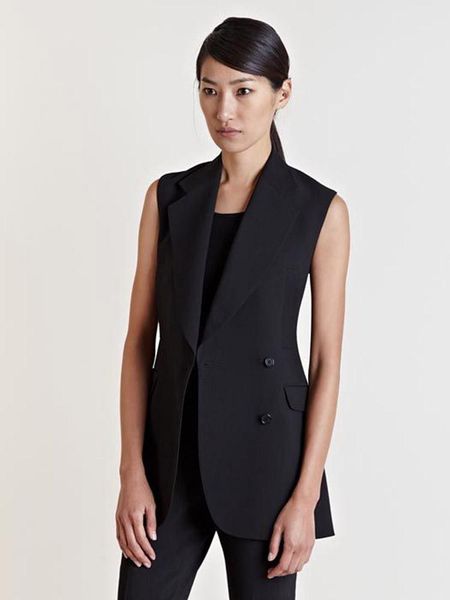 leather women's jacket fashion casual sleeveless vest lapel khaki coat jaqueta feminina, Black
leather women's jacket fashion casual sleeveless vest lapel khaki coat jaqueta feminina, Black