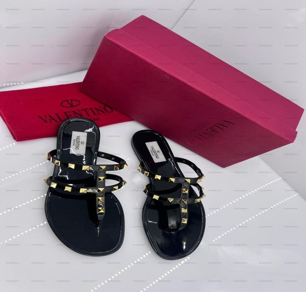 sandals fashion women rivets slipper ladies flat jelly candy color slippers thong sandals girls flip flops studded summer shoes be8773018, Black
sandals fashion women rivets slipper ladies flat jelly candy color slippers thong sandals girls flip flops studded summer shoes be8773018, Black