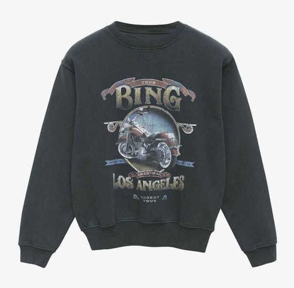 anine b 2023 a bing vintage washed sweatshirt fried snowflake motorcycle print fleece sweaters women designer pullover hoodies, Black
anine b 2023 a bing vintage washed sweatshirt fried snowflake motorcycle print fleece sweaters women designer pullover hoodies, Black