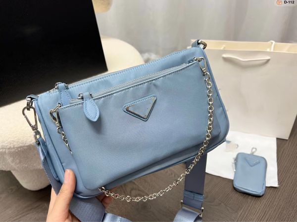 the latest canvas postman three-piece set of stylish versatile shoulder bag chain cross-body bag
the latest canvas postman three-piece set of stylish versatile shoulder bag chain cross-body bag