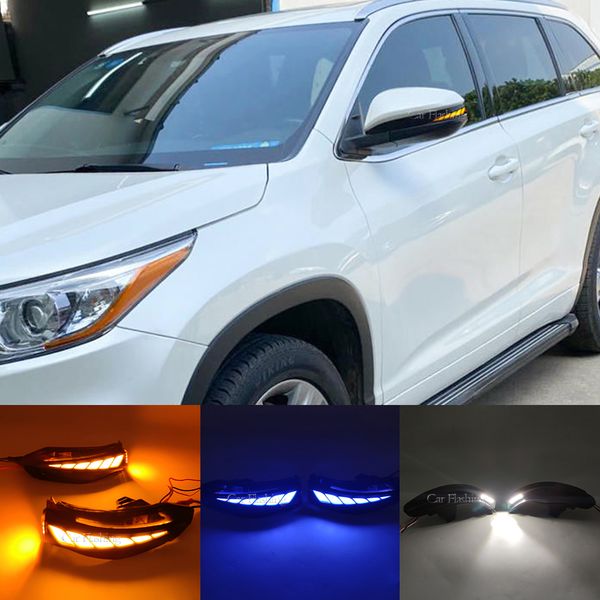 led dynamic turn signal side mirror light for toyota rav4 xa40 13-18 4 runner 14-21 noah r80 voxy harrier xu50 highlander 15-18