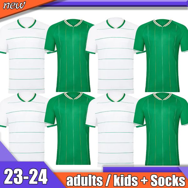 23/24 ireland soccer jerseys kids kit robinson obafemi 2023 2024 home euro national classy special football shirt world cup browne brady mcc, Black;yellow
23/24 ireland soccer jerseys kids kit robinson obafemi 2023 2024 home euro national classy special football shirt world cup browne brady mcc, Black;yellow