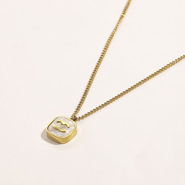 new luxury fritillaria pendant necklace designer couple gift choker wedding party 18k gold plated necklace design for women high grade love, Silver
new luxury fritillaria pendant necklace designer couple gift choker wedding party 18k gold plated necklace design for women high grade love, Silver