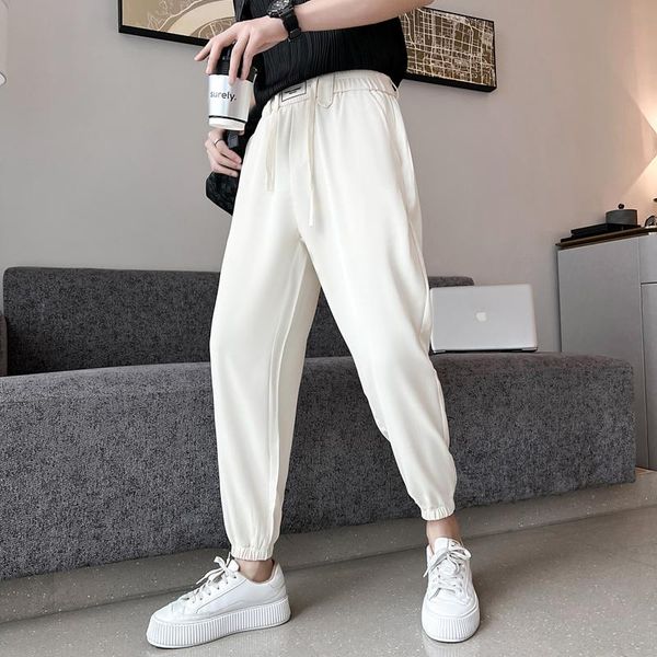 pants summer ankle length loose harem pants men clothing 2022 fashion drape ice silk casual joggers trousers hip hop black
pants summer ankle length loose harem pants men clothing 2022 fashion drape ice silk casual joggers trousers hip hop black