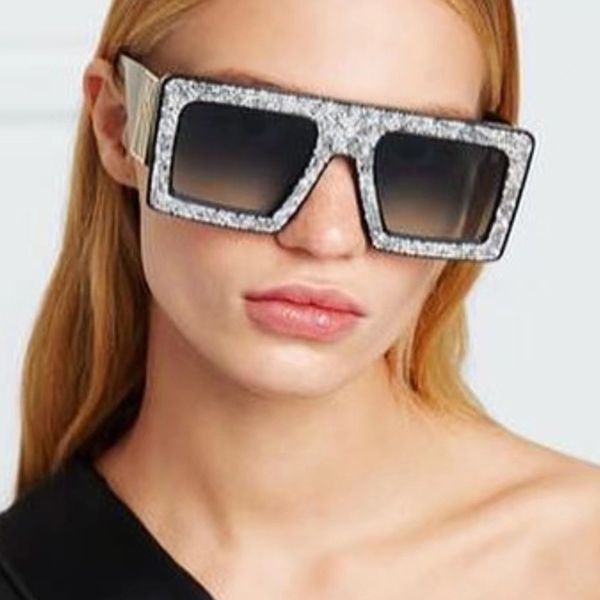fashion diamond-encrusted large frame sunglasses square 2023 new prom female sunglasses trend luxury sunglasses, White;black
fashion diamond-encrusted large frame sunglasses square 2023 new prom female sunglasses trend luxury sunglasses, White;black