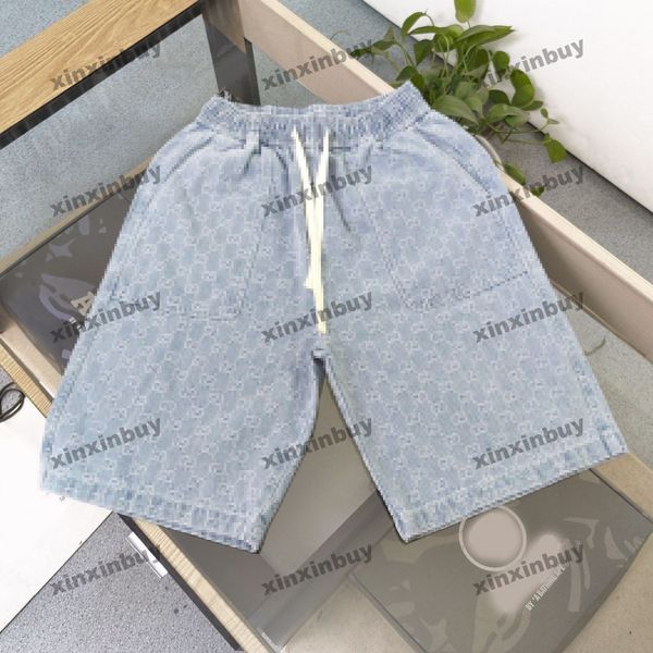 xinxinbuy men women designer shorts pant double letter jacquard fabric denim cotton spring summer brown blue m-3xl
xinxinbuy men women designer shorts pant double letter jacquard fabric denim cotton spring summer brown blue m-3xl