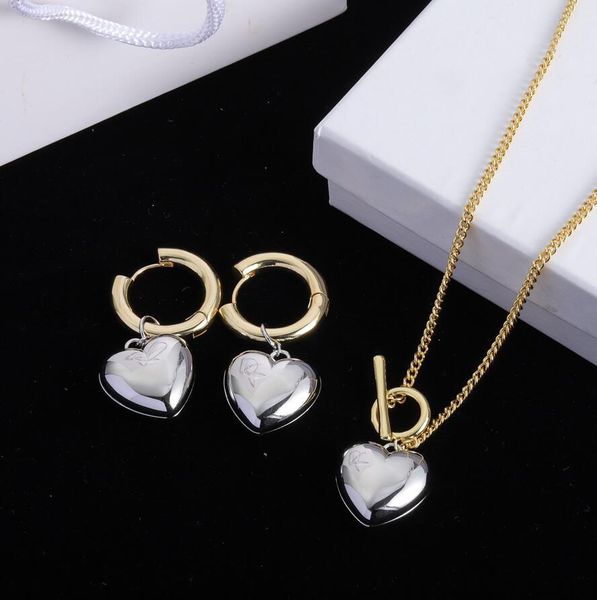 ins style heart pendant necklace popular designer necklaces 18k gold chain for women jewelry accessories selected lovers gifts, Silver
ins style heart pendant necklace popular designer necklaces 18k gold chain for women jewelry accessories selected lovers gifts, Silver