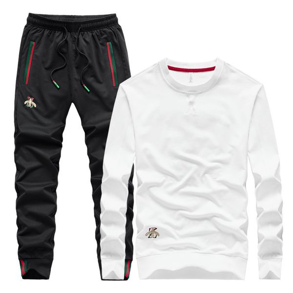 men's tracksuits autumn sweatsuit embroidered fashion pant o-neck long sleeved casual suit tracksuit men track two piece streetwear clo, Gray
men's tracksuits autumn sweatsuit embroidered fashion pant o-neck long sleeved casual suit tracksuit men track two piece streetwear clo, Gray