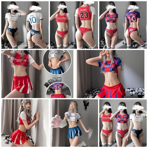 set lingerie seksi set kostum cheerleader anime jepang kostum cheerleader cosplay seragam pemandu sorak siswa seksi bayi sepak bola 230427, Red;black
set lingerie seksi set kostum cheerleader anime jepang kostum cheerleader cosplay seragam pemandu sorak siswa seksi bayi sepak bola 230427, Red;black