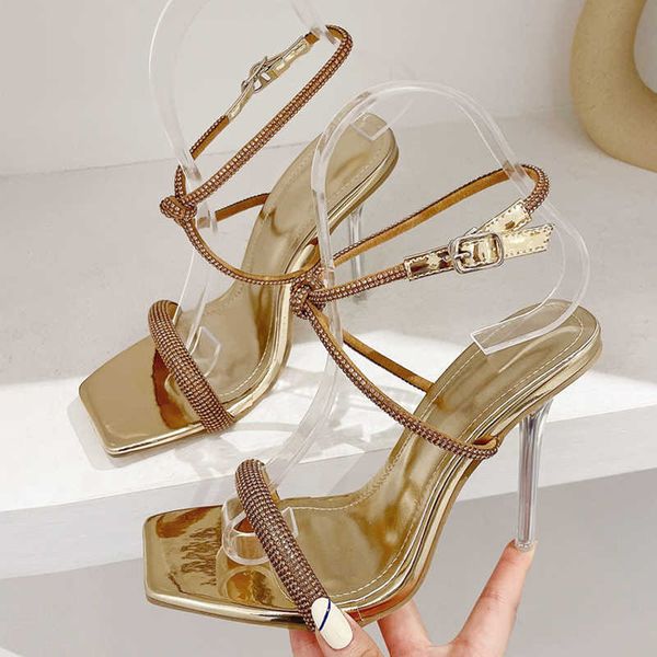 sandals liyke fashion golden silver rhinestone women's sandals summer party wedding shoes open toe buckle strap transparent high heels, Black
sandals liyke fashion golden silver rhinestone women's sandals summer party wedding shoes open toe buckle strap transparent high heels, Black