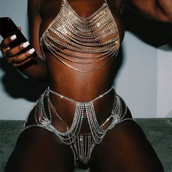 belly chains berlian imitasi wanita seksi rantai tubuh mewah multilapis pakaian dalam kristal rumbai bra mode selempang pinggang 230427, Silver
belly chains berlian imitasi wanita seksi rantai tubuh mewah multilapis pakaian dalam kristal rumbai bra mode selempang pinggang 230427, Silver