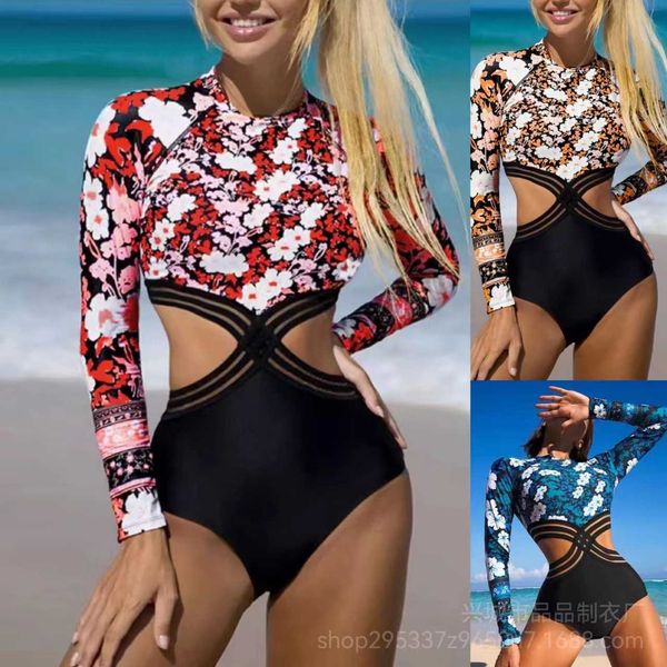 new bikini 2023 printed zipper one piece swimwear women's hollow out bikini swimwear
new bikini 2023 printed zipper one piece swimwear women's hollow out bikini swimwear