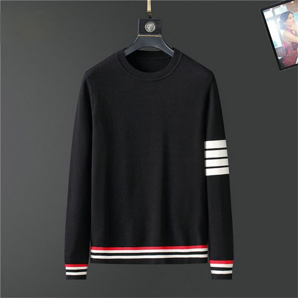 men's trend designer sweater fashion men's casual round long-sleeved sweater men's spring and autumn alphabet print sweater12, White;black
men's trend designer sweater fashion men's casual round long-sleeved sweater men's spring and autumn alphabet print sweater12, White;black