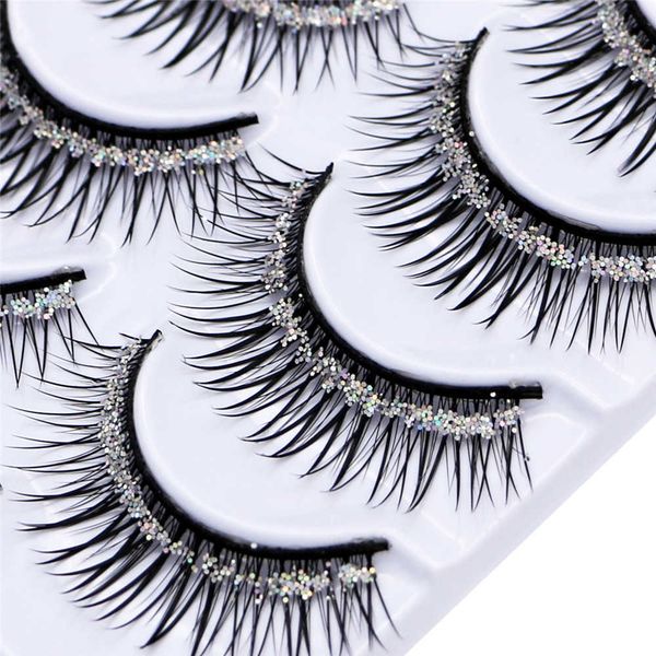 3 pcfalse eyelashes handmade false eyelashes silver glitter sequins thick false eyelashes cross slender stage performance latin false eyelas
3 pcfalse eyelashes handmade false eyelashes silver glitter sequins thick false eyelashes cross slender stage performance latin false eyelas