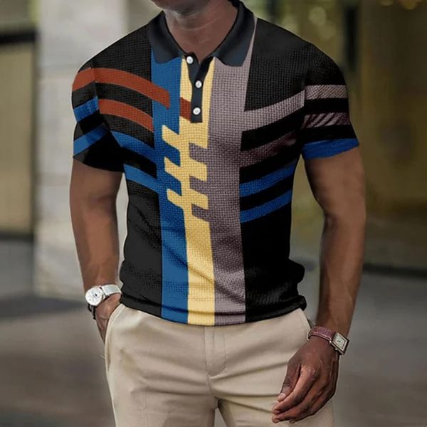 men's polos mens short sleeves 3d all-over print men's polo shirt geometric patterns summer short-sleeved clothing street leisure, White;black
men's polos mens short sleeves 3d all-over print men's polo shirt geometric patterns summer short-sleeved clothing street leisure, White;black
