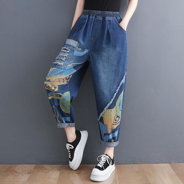 jeans #2241 summer high waisted jeans women blue denim patch designs casual vintage loose printed harem jeans female anklelength
jeans #2241 summer high waisted jeans women blue denim patch designs casual vintage loose printed harem jeans female anklelength